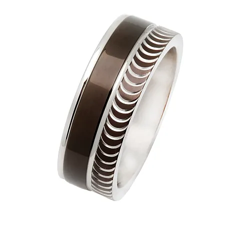 TRIBUTE, Ανδρικό δαχτυλίδι από ανοξείδωτο ατσάλι