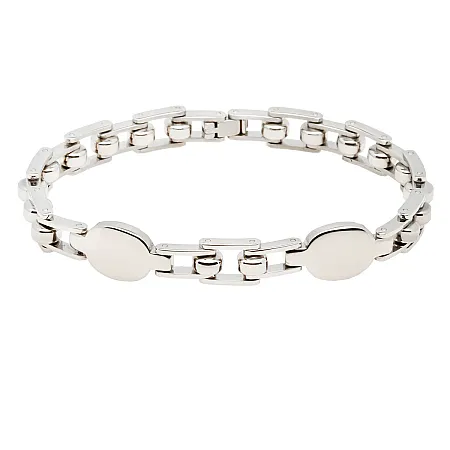 TRIBUTE, Aνδρικό Βραχιόλι από Ανοξείδωτο Ατσάλι