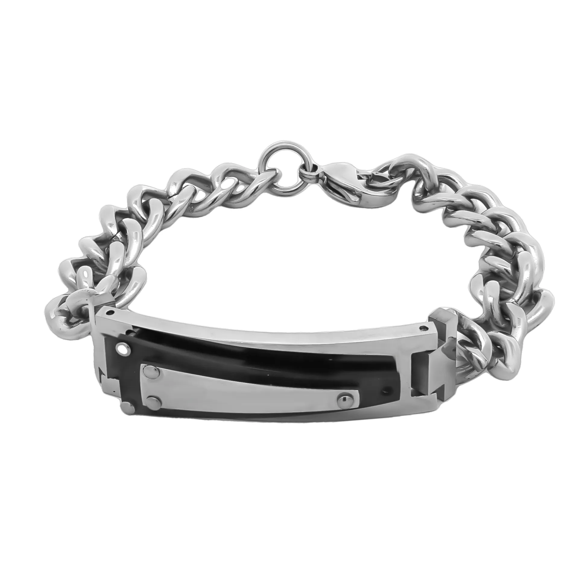 Aνδρικό βραχιόλι από ανοξείδωτο ατσάλι, ταυτότητα, 20 εκατοστά,TRIBUTE, 0230347601