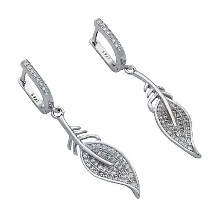 silverline, Ασημένια Γυναικεία Σκουλαρίκια