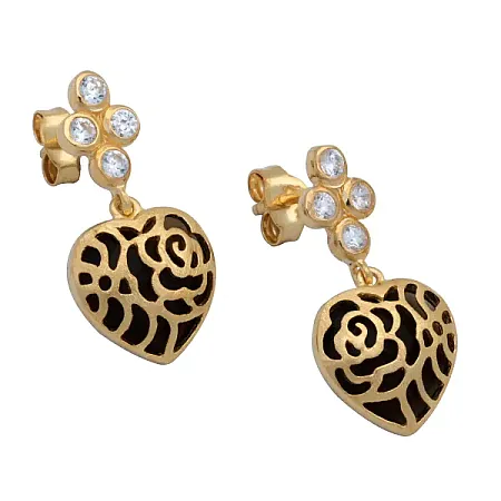 silverline, Ασημένια Γυναικεία Σκουλαρίκια