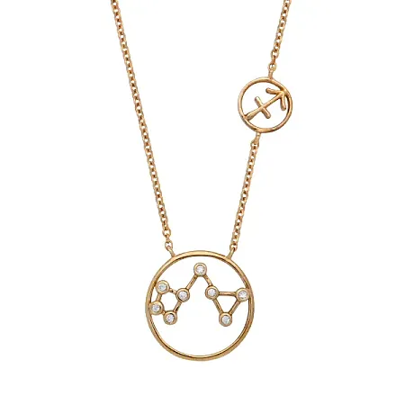 silverline, Ασημένιο Γυναικείο Κολιέ - Τοξότης