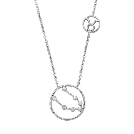 silverline, Ασημένιο Γυναικείο Κολιέ - Ταύρος