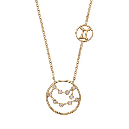 silverline, Ασημένιο Γυναικείο Κολιέ - Δίδυμος