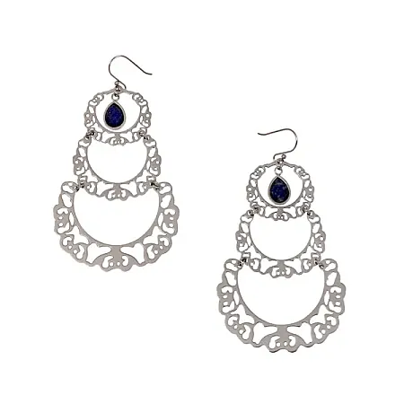 silverline, Γυναικεία Σκουλαρίκια Από ανοξείδωτο ατσάλι