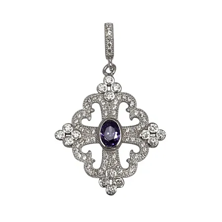 silverline, Ασημένιο Γυναικείο Μενταγιόν