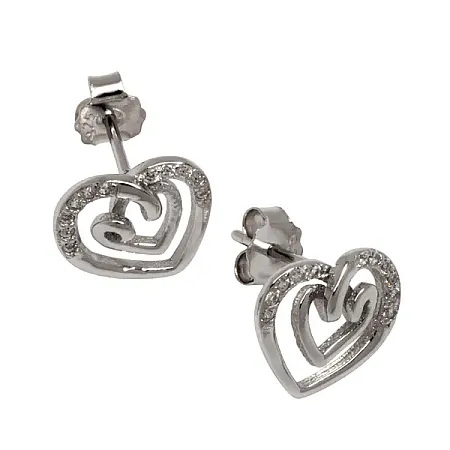 silverline, Ασημένια Γυναικεία Σκουλαρίκια