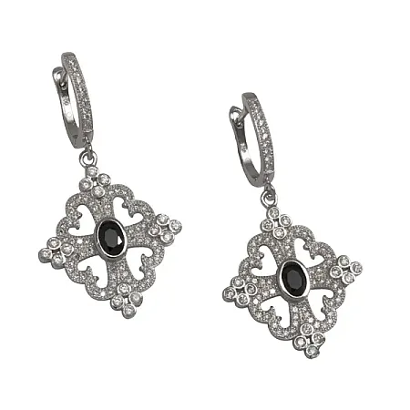 silverline, Ασημένια Γυναικεία Σκουλαρίκια