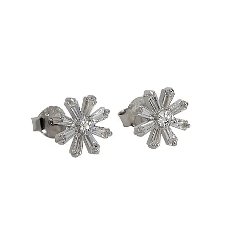 silverline, Ασημένια Γυναικεία Σκουλαρίκια