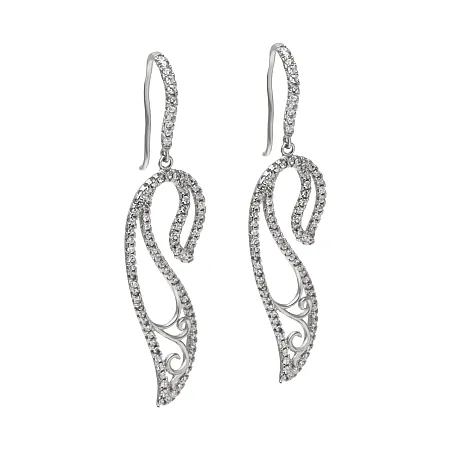 silverline, Ασημένια Γυναικεία Σκουλαρίκια