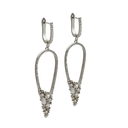 silverline, Ασημένια Γυναικεία Σκουλαρίκια