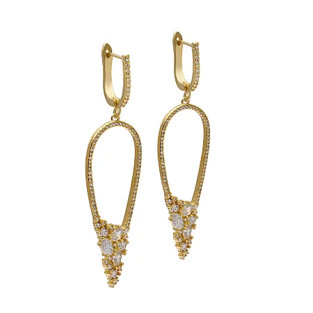 silverline, Ασημένια Γυναικεία Σκουλαρίκια