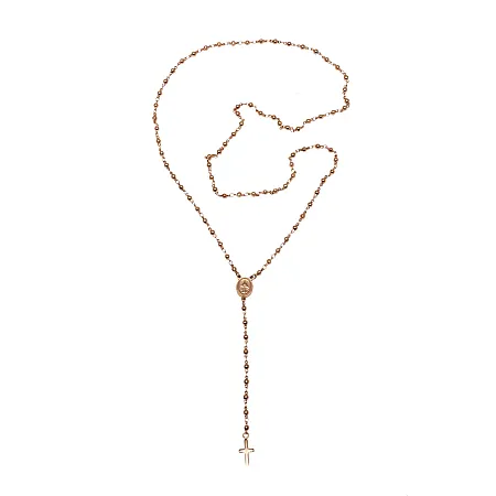 TRIBUTE, Unisex, Κολιέ Ροζάριο από Aνοξείδωτο Aτσάλι