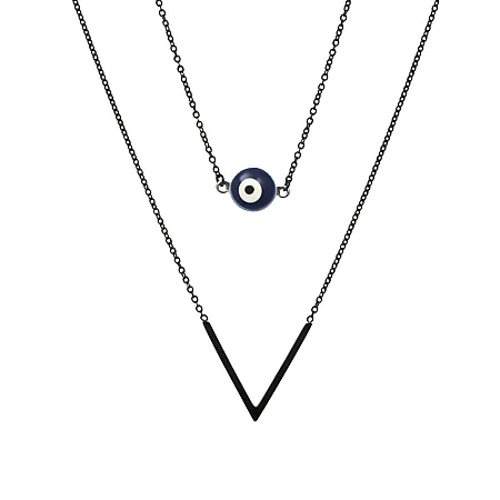 silverline, γυναικείο κολιέ από ανοξείδωτο ατσάλι