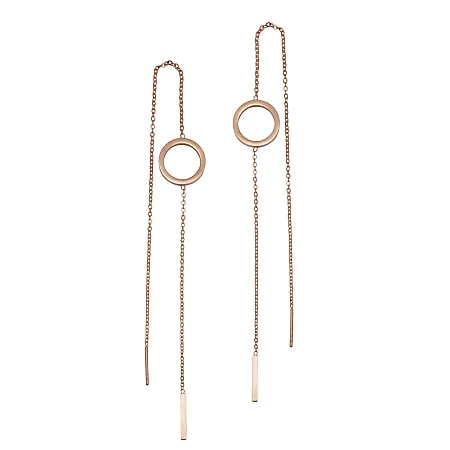 silverline, γυναικεία σκουλαρίκια από ανοξείδωτο ατσάλι