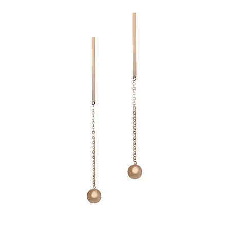 silverline, γυναικεία σκουλαρίκια από ανοξείδωτο ατσάλι