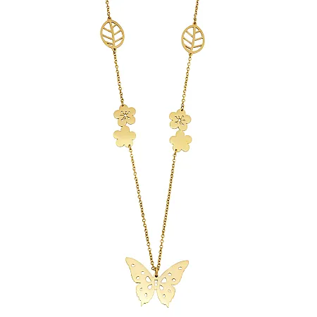 silverline, γυναικείο κολιέ από ανοξείδωτο ατσάλι