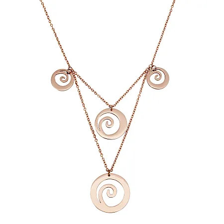 silverline, γυναικείο κολιέ από ανοξείδωτο ατσάλι