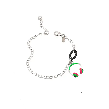 Ασημένιο βραχιόλι woofie