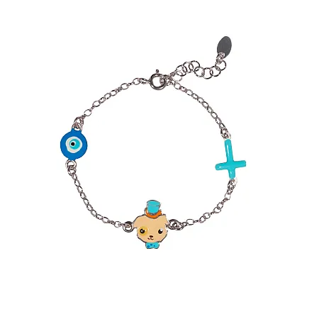 Ασημένιο βραχιόλι woofie