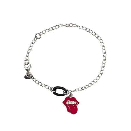 Woofie, ασημένιο, παιδικό, βραχιόλι, με σμάλτο & λευκό επιπλατίνωμα