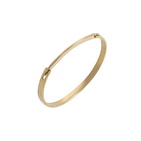 silverline,γυναικείο, βραχιόλι, από, ανοξείδωτο, ατσάλι, επίχρυσο