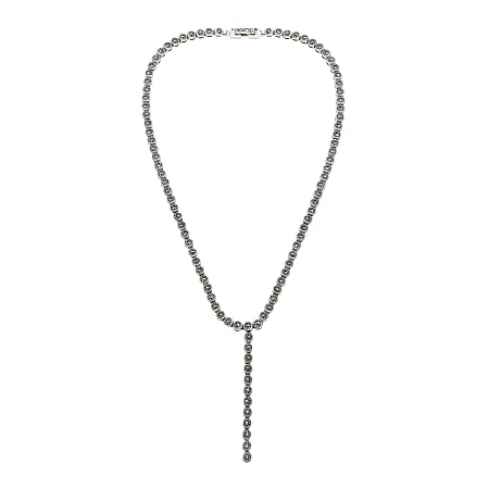 silverline, ασημένιο, γυναικείο, κολιέ με ορυκτές, πέτρες, μαρκασίτη