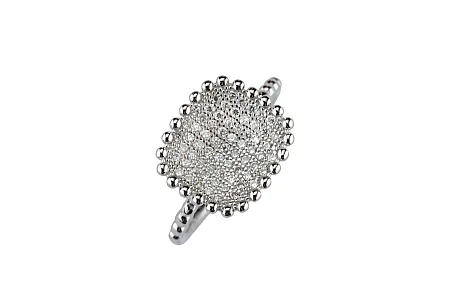 silverline, ασημένιο, γυναικείο, δαχτυλίδι με ζιργκόν, άσπρο, επιπλατίνωμα,