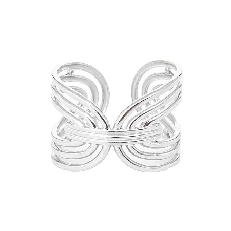 Δαχτυλίδι, από, ανοξείδωτο ατσάλι, free size, γυναικείο, silverline, 0430694801,