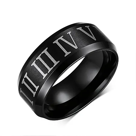 Δαχτυλίδι ανδρικό από ανοξείδωτο ατσάλι, TRIBUTE, 0430695011